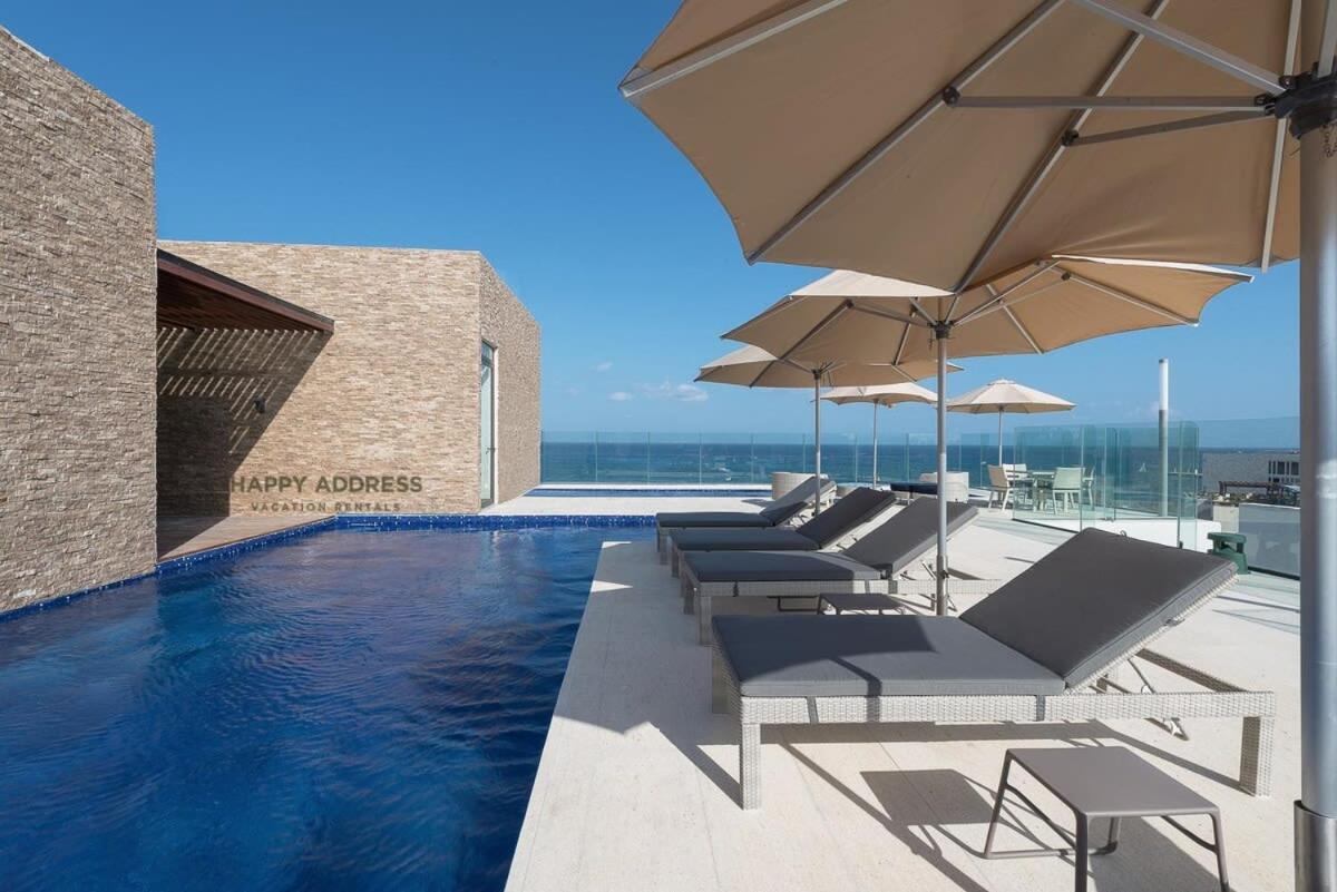 Trendy 1 Bedroom Apartment In Cruz Con Mar Brand New Building Playa del Carmen Esterno foto